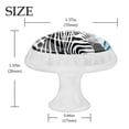 thumbnail image 4 of 4 Pcs Zebra Knobs for Kitchen Cabinet Cupboard Dresser Bookcase Drawer Pulls Handles Round Home Decor, 4 of 8