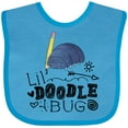 thumbnail image 3 of Inktastic Lil Doodle Bug Cute Artist Boys or Girls Baby Bib, 3 of 4