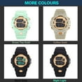 thumbnail image 3 of YATLTE Mens Waterproof Digital Sport Watches, Wide Screen Easy Read Display Military Style for Men with Stopwatch, 3 of 3