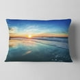 thumbnail image 2 of Designart 12" x 20" Sea & Shore Polyester Throw Pillow, 2 of 5