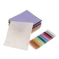 thumbnail image 3 of 200 Coloridas hojas de tela de fieltro DIY Craft Squares Paño no tejido, 3 of 9