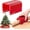 Red, variant on Wrapping Paper Cutter, Portable Wrapping Roll Cutter Tool, Straight Clean Cut Wrapping Paper Slicer for Christmas Holiday Gift Packing