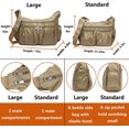 thumbnail image 3 of VOLGANIK ROCK Bolsos cruzados para mujer, bolsos de hombro, bolso de viaje de nailon ligero e impermeable, bolsos de bolsillo para mujer, 3 of 5