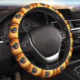 thumbnail image 5 of Vsdgher Cartoon Puppy Sunset Pattern Elastic Car Steering Wheel Cover,Car Wheel Cover Protector Car Accessory for Steering Wheel with a Diameter of 14.5"-15", 5 of 6