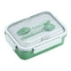 thumbnail image 1 of Rejillas para lonchera Bento Box de acero inoxidable, recipiente hermético para comida sellada Verde, 1 of 9