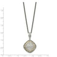 thumbnail image 2 of 14K Two-Tone Gold necklace Diamond Yellow 18 in 2 mm, 2 of 2