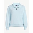 thumbnail image 4 of Scoop Women's Quarter Zip Pullover, 4 of 5