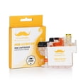 thumbnail image 1 of Cartouche d'Encre Jaune Compatible à Rendement Élevé pour Brother LC3013Y - avec Puce - Moustache®, 1 of 3