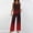 Red, variant on NMMUED 2 Piece Sets for Women Summer Pants Sets Women 2 Piece Outfits Pj Sets for Woman Travel Outfits for Women Tank Top and Pants Set Women, Black L