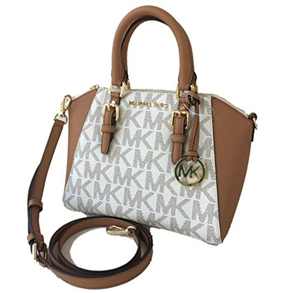 Michael Kors Vanilla Handbag Largest Star | semashow.com