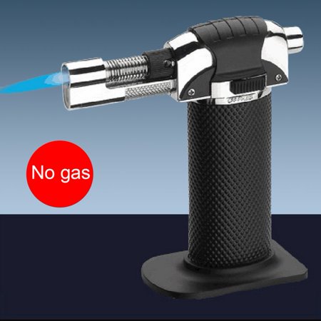 Butane Jet Flame Cigar - High Temperature Refillable Butane Torch Soldering Welding Windproof Lighter