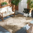 thumbnail image 3 of SAFAVIEH Beach House Stanice Medallion Indoor/Outdoor Area Rug, Cream/Beige, 6'7" x 9'2", 3 of 8