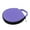 Purple, variant on HEVIRGO 7PCS Solid Color Round Oxford Cloth Car Home 20 Disc CD Storage Bag Case Zipper Pouch,Beige