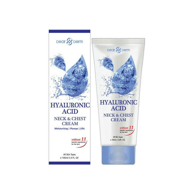 Dearderm Hyaluronic Acid Neck & Chest Cream 3.4fl.oz/100ml Walmart