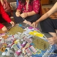 thumbnail image 6 of Lamatar1 Collection Hand-Made Tibetan Sandalwood Rope Incense – 3.5″ / ~35-40 Ropes Bundle – Natural Himalayan Herbs, Sandalwood in Lokta Paper Wrap – Made in Nepal, 6 of 8