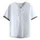 thumbnail image 2 of pstuiky Camisa de manga corta para hombre, Camisa informal de manga corta con cuello en V para hombre, cómoda y a la moda. camisas casuales para hombre xxl, 2 of 4