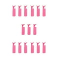 thumbnail image 3 of relayinert Pinces à Racines de Cheveux Rouleaux de Coiffage Moelleux Frange Boucleur Portable Voyage Lavable Plastique Pinces Sans Chaleur 3 Pcs 5Ensemble, 3 of 6