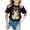 Black, variant on LRen Easter T Shirts for Kids Girls Rabbit Print Short Sleeve Tee for Toddler Casual Easter's Day Pullover Tops Clothes for Children