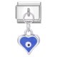 thumbnail image 1 of Fashion Flowers Devil Eyes Heart Butterfly Cherry Italian Charm Links Stainless Steel Fit 9mm Bracelet Jewelry DIY Making Gifts, 1 of 5