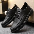 thumbnail image 4 of Zapatos de hombre para negocios, primavera, zapatos casuales de cuero para hombre, traje de moda, zapatos de trabajo negros transpirables de verano, 4 of 6