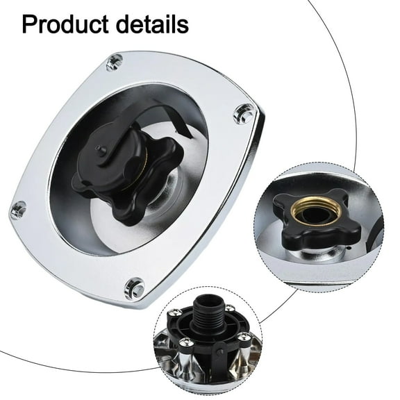 RV Water Inlet with Built-in Regulator & Check Valve for Safe Water Supply