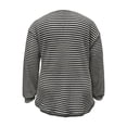 thumbnail image 4 of BOOMNY Women's Long Sleeve Tshirts Crew Neck Plus Size T-Shirt Loose Fall Tee Tops for Women, 4 of 5