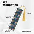 thumbnail image 3 of Kdxio Undersea Animals Print Metal Tassel Bookmarks,Perfect Gift for Art Lovers and Bookworms Metal Bookmarks for Women, 3 of 8