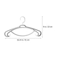 thumbnail image 3 of Shisuyan Cintres Robustes Épaules Larges 4 Pcs 16.1x9In, 3 of 8