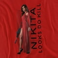 thumbnail image 2 of Nikita T-Shirt Standing Unisex Graphic Tee For Men & Women, 2 of 7