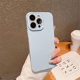 thumbnail image 1 of Feishell Étui pour iPhone 15 Pro Slim avec Protecteur d'Objectif, Protection Antichoc PC + TPU Anti-Rayures Protection Caméra Étui Fine Légère pour iPhone 15 Pro, Bleu, 1 of 9