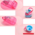 thumbnail image 4 of Taza de agua con pajita para niños, vaso de alimentación de bebé de dibujos animados creativos, botella de agua a prueba de fugas, tazas portátiles para niños al aire libre, 480ML, 4 of 6