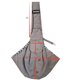 thumbnail image 3 of Mochila de lona para perros pequeños, ajustable, tipo mensajero, para gatos y perros, bolso cruzado, cómodo bolso de mano para transportar mascotas, 3 of 5