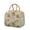 Beige-11, variant on Boho Daisy Lunch Tote - Insulated Reusable Thermal Lunch Bag for Women, Floral Vintage Waterproof Leakproof Food Storage, Stylish for Office School (Sunny Yellow)