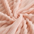 thumbnail image 4 of Mainstays Rib Blanket Pink DQ, 4 of 7