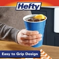 thumbnail image 5 of Hefty Party On Disposable Plastic Cups, Marine Blue, 18 oz, 120 Count, 5 of 7