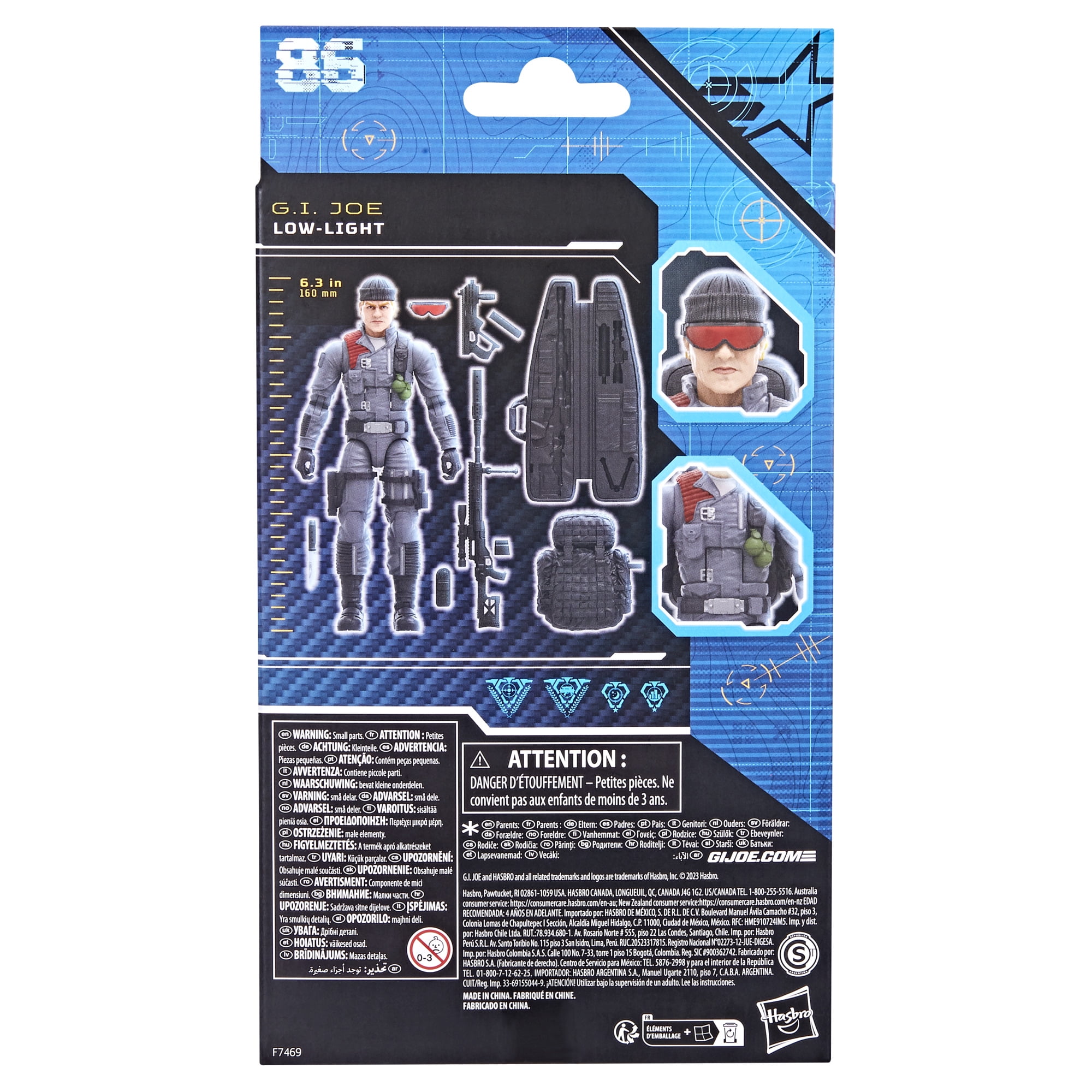 G.I. Joe Classified Series Low Light Collectible Kids Toy Action