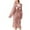 555_Pink, variant on Long Sleeve Bathrobe for Women Fluffy Women's Nightgowns & Sleepshirts Oversize Cozy Women's Robes House Womens Robe Grey