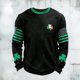 thumbnail image 2 of Camiseta de Poliéster de Cuello Redondo Impresa Casual de Manga Larga para el Uso Diario, 2 of 3