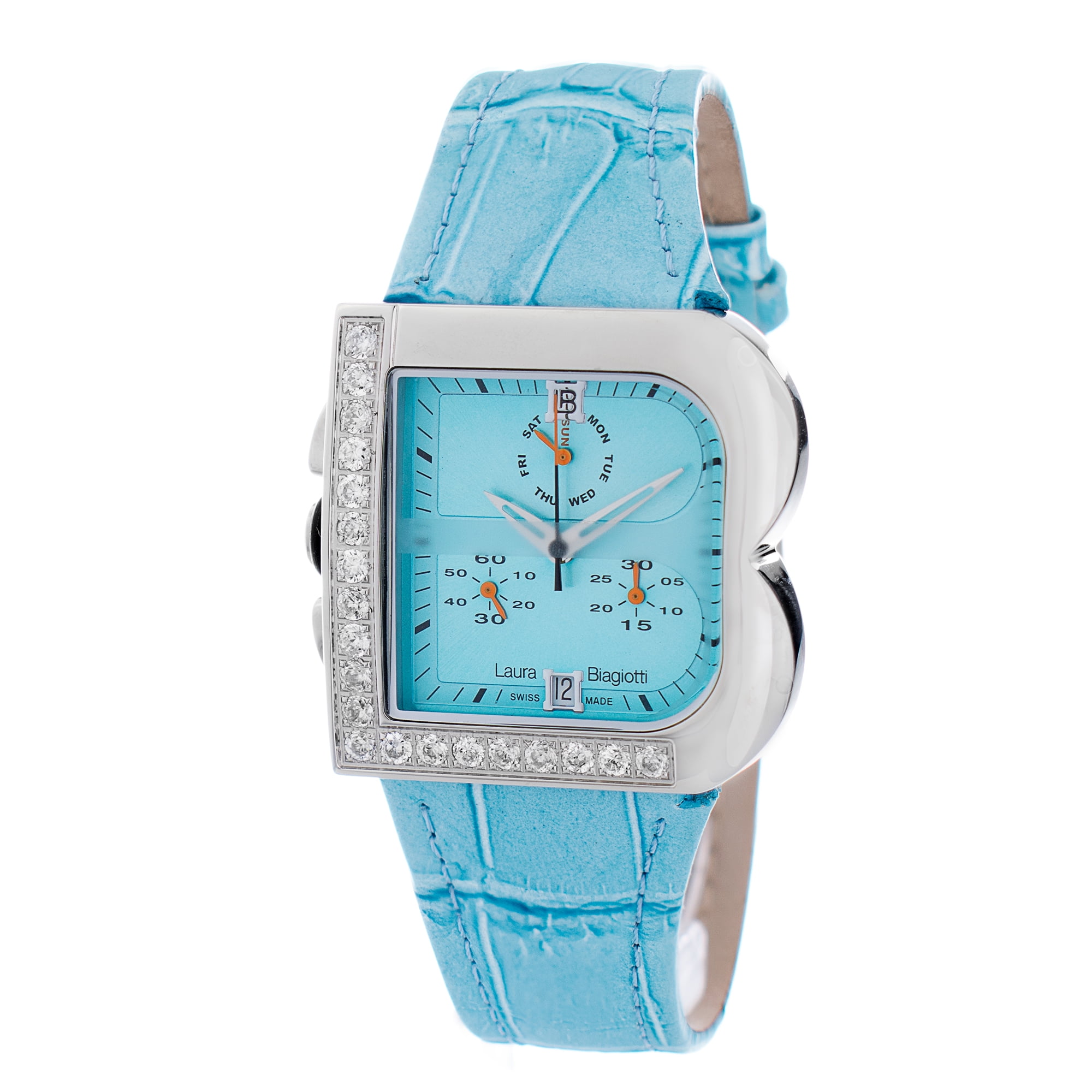 Laura Biagiotti Silver Stainless Steel Dress Watch main image 0