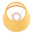 thumbnail image 6 of icolorfuled E27/E14 Cloth Lampshade Rustic Floor/Table Lamp Cover Yellow, 6 of 6
