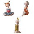 thumbnail image 1 of Figurita de chica nórdica Macarena escultura de resina para decoraciones de escritorio, 1 of 8