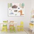 thumbnail image 3 of Stupell Industries Cottage Forest Animals Out and About Canvas Art, 40 x 30, by Carla Daly, 3 of 8
