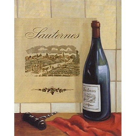 Sauternes by David Morracco 20x16 Art Print Poster Wine Opener Still Life Restaurant