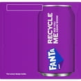 thumbnail image 3 of Fanta Grape Soda Pop Fridge Pack Cans, 12 fl oz, 12 Pack, 3 of 21