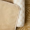 thumbnail image 5 of NICOLE MILLER NEW YORK PET Kendall Fluted Geo Cozy Couch Protector Pet Bed, Cozy & Calming, Water Repellent, Non-Slip Bottom, Machine Washable, Taupe, Large 40"x23"x4", 5 of 12