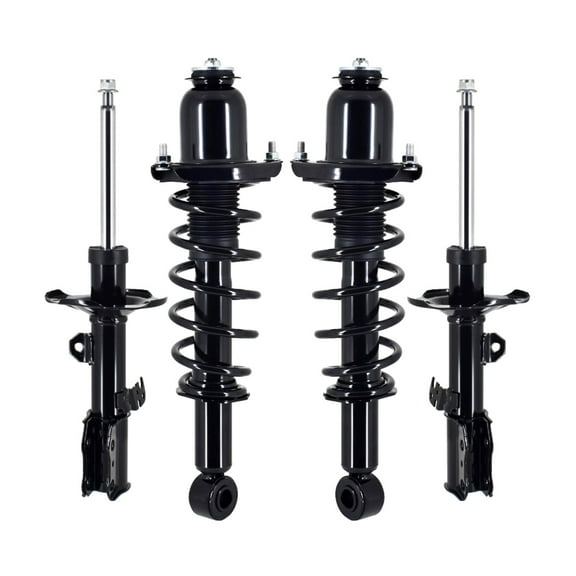 Set 4 Front Strut - Rear Quick Complete Strut For 2003-2008 Toyota Corolla