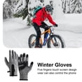 thumbnail image 2 of Guantes de dedo completo unisex Guantes de bicicleta impermeables para correr Esquí Ciclismo Hugtrwg Para estrenar, 2 of 9