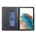thumbnail image 2 of Dteck Case for Samsung Galaxy Tab A8 10.5-inch X200 X205,Shockproof Leather Card Slots Wallet Case Hybrid Rubber Kickstand Full Body Protection Cover,Black, 2 of 6