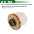 thumbnail image 5 of Fuel Filter Diesel Fuel Engine Filter for Toyota Fortuner SW4 Hilux 4Runner Hiace No.233900L041 Orange, 5 of 6