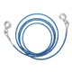 thumbnail image 2 of Boat Winch Strap With Hook Tow Rope For Cars Drivers Steel Wire 157.20X2.00X0.04IN 1Set, 2 of 5